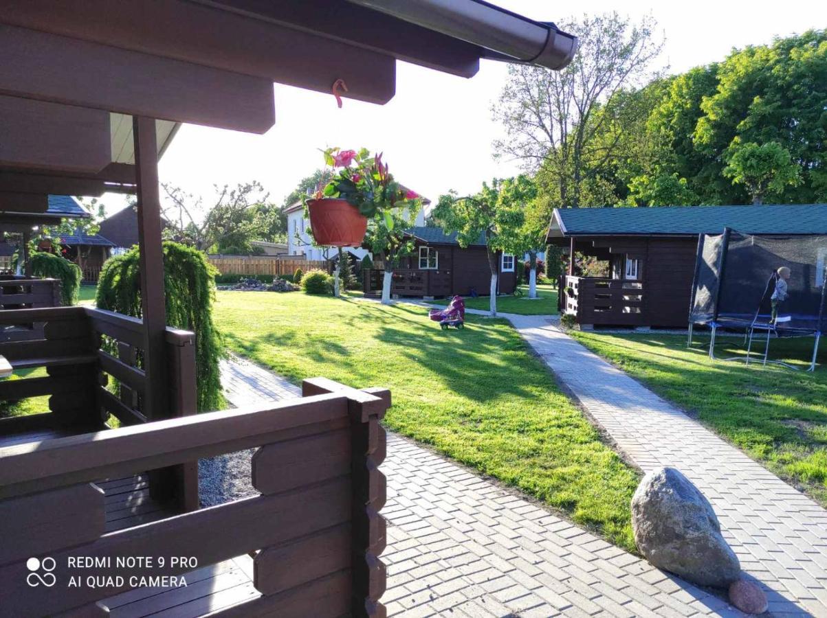 Zaliasis Kampas Nameliai Sventojoje Vila Šventoji Exterior foto