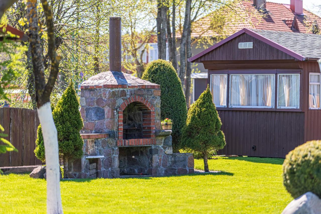 Zaliasis Kampas Nameliai Sventojoje Vila Šventoji Exterior foto